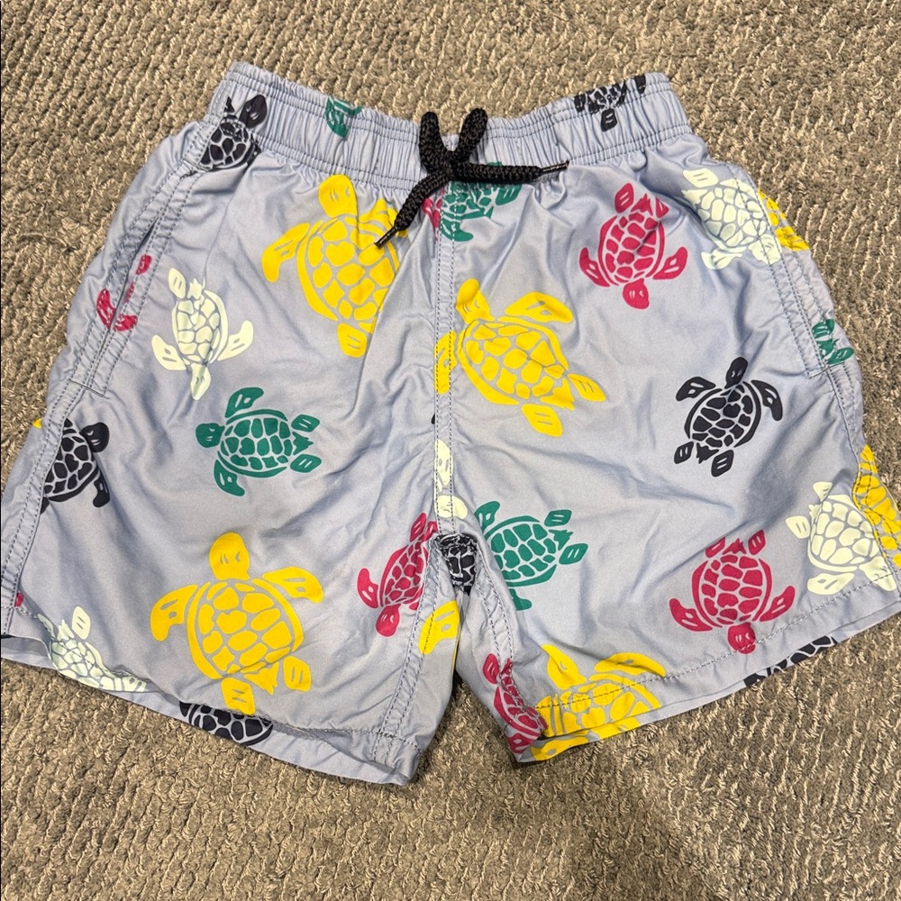 Vilebrequin Turtle Print Swim Trunks 12